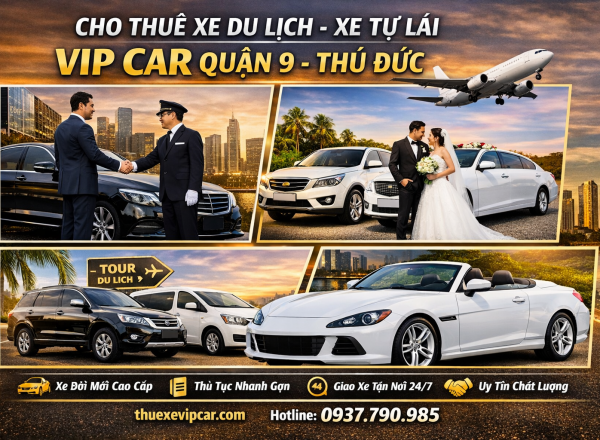 Thuê xe tự lái Quận 9 giao tận nơi chỉ 30 phút giá tốt gọi là có xe